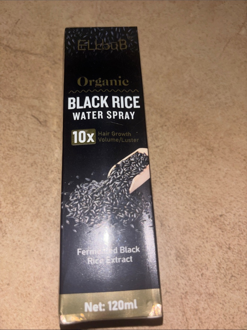 Hair growth volume Luster Organic Black Rice Watermelon Spray